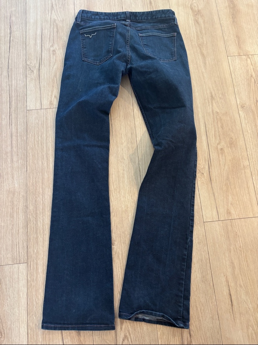 Kimes Ranch Dark Blue Flare Jeans - Wide Leg